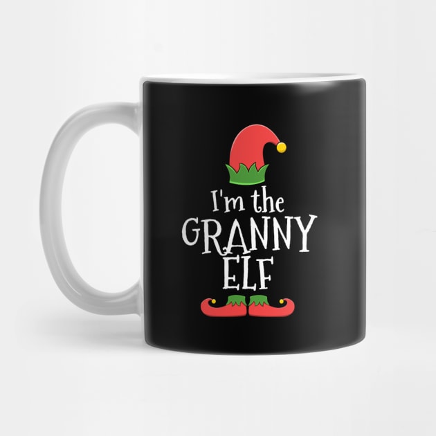 Granny Elf for Matching Family Christmas Group by jkshirts